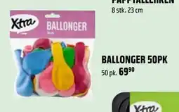 Coop Obs BALLONGER 50PK tilbud