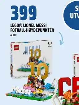 Coop Obs LEGO LIONEL MESSI FOTBALL-HØYDEPUNKTER tilbud