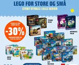 Coop Obs GJELDER ALL LEGO UNDER 300 KR tilbud