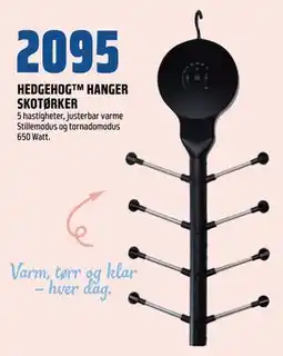Coop Obs HEDGEHOG HANGER SKOTØRKER tilbud