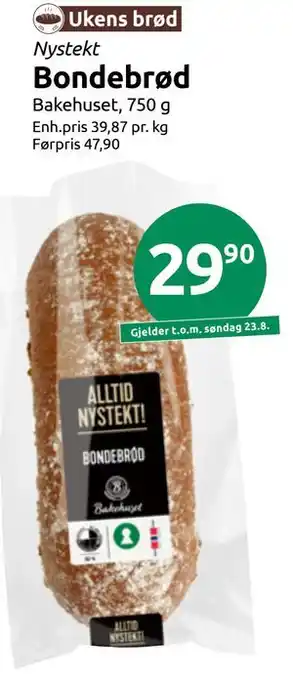 Joker Bondebrød tilbud