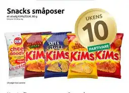 Joker Snacks småposer tilbud