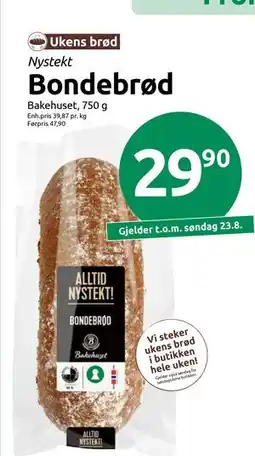 Joker Bondebrød tilbud