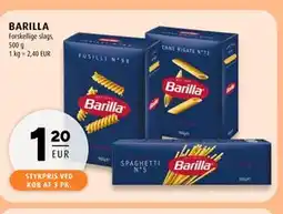 Scandinavian Park BARILLA, EUR 1.2 tilbud