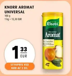 KNORR AROMAT UNIVERSAL, EUR 1.33