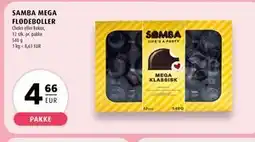 Scandinavian Park SAMBA MEGA FLØDEBOLLER, EUR 4.66 tilbud