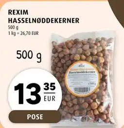 Scandinavian Park REXIM HASSELNØDDEKERNER, EUR 13.35 tilbud