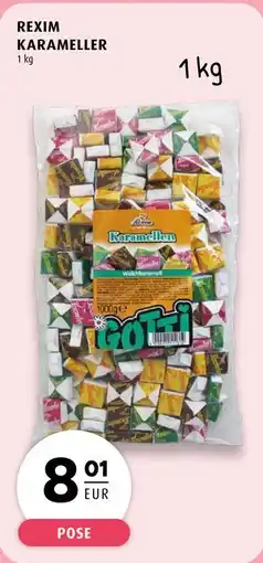 Scandinavian Park REXIM KARAMELLER, EUR 8.01 tilbud