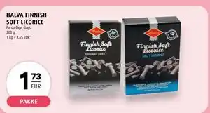 Scandinavian Park HALVA FINNISH SOFT LICORICE, EUR 1.73 tilbud