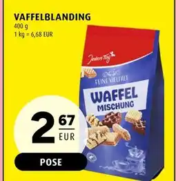 Scandinavian Park VAFFELBLANDING, EUR 2.67 tilbud