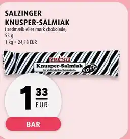 Scandinavian Park SALZINGER KNUSPER-SALMIAK, EUR 1.33 tilbud