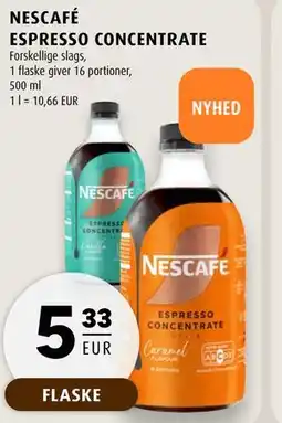 Scandinavian Park NESCAFÉ ESPRESSO CONCENTRATE, EUR 5.33 tilbud