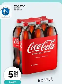 Scandinavian Park COCA COLA, EUR 5.34 tilbud