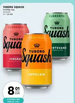 Scandinavian Park TUBORG SQUASH, EUR 8.01 tilbud