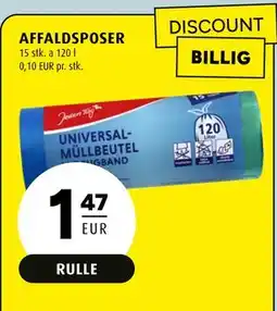 Scandinavian Park AFFALDSPOSER, EUR 1.47 tilbud
