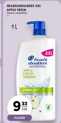 Scandinavian Park HEAD&SHOULDERS XXL APPLE FRESH, EUR 9.33 tilbud