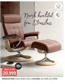 Bohus STRESSLESS ERIK tilbud