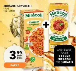 Scandinavian Park MIRÁCOLI SPAGHETTI, EUR 3.99 tilbud