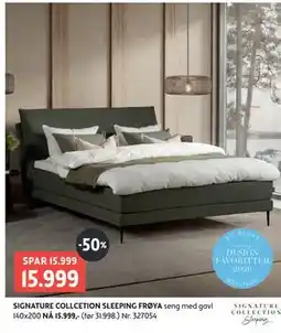Bohus SIGNATURE COLLECTION SLEEPING FRØYA tilbud