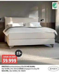 Bohus PRESTIGE kontinentalseng tilbud
