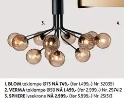 Bohus 3. SPHERE lysekrone tilbud