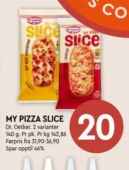 Coop Mega MY PIZZA SLICE tilbud