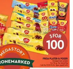 Coop Mega FREIA PLATER & POSER tilbud
