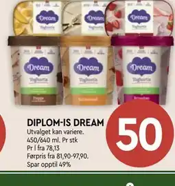 Coop Mega DIPLOM-IS DREAM tilbud
