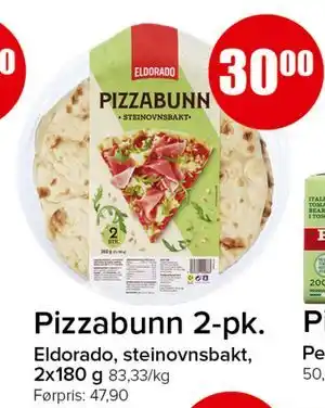 Spar Pizzabunn 2-pk tilbud