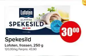 Spar Spekesild tilbud