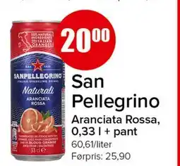 Spar San Pellegrino tilbud