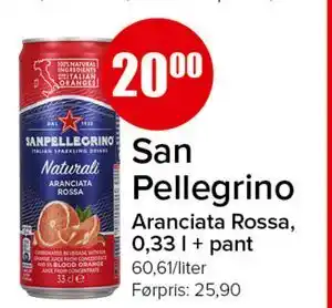 Spar San Pellegrino tilbud