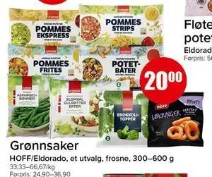 Spar Grønnsaker tilbud