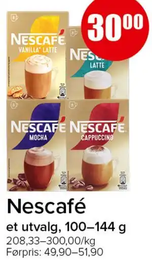 Spar Nescafé tilbud