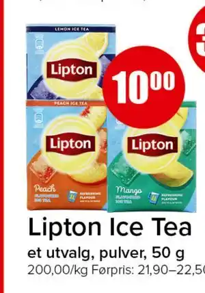 Spar Lipton Ice Tea tilbud