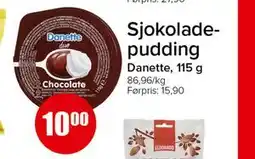 Spar Sjokoladepudding tilbud