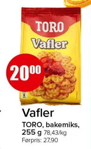 Spar Vafler tilbud