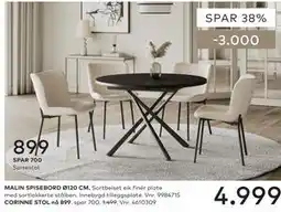 Skeidar CORINNE STOL tilbud