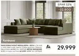 Skeidar PASO DOBLE NIGHT MODULSOFA tilbud