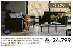 Skeidar STRESSLESS FLORA tilbud