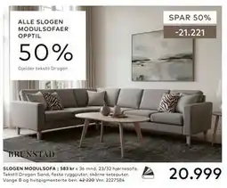 Skeidar SLOGEN MODULSOFA tilbud