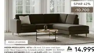Skeidar HEDDA MODULSOFA tilbud