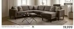 Skeidar COMO MODULSOFA U-SOFA tilbud