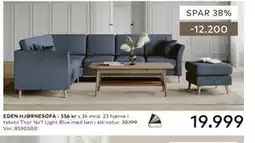 Skeidar EDEN HJØRNESOFA tilbud