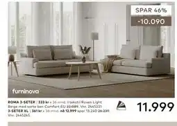 Skeidar ROMA 3-SETER tilbud