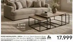 Skeidar LISBOA SOFABORDSETT tilbud