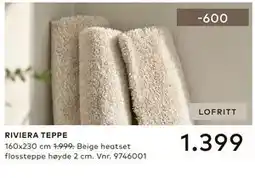 Skeidar RIVIERA TEPPE tilbud