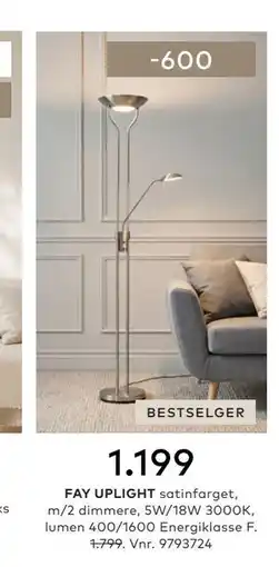 Skeidar FAY UPLIGHT tilbud