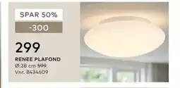 Skeidar RENEE PLAFOND tilbud
