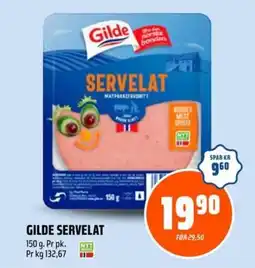 Coop Obs Gilde servelat tilbud